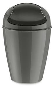 DEL S odpadkový koš s poklopem KOZIOL (barva-tmavě šedá)
