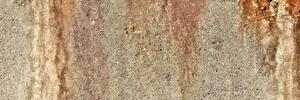 DIMEX | Fototapeta do kuchyně Výstřední textura zdi KI-180-151 | 180 x 60 cm | hnědá, šedá
