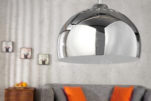 Závěsná lampa VIRGO 110 cm – stříbrná