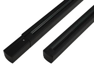 Lištové svítidlo Track 3Line Set 1M + End Power + End Cap černé
