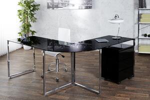 Moderní psací stůl - Longin, černý
