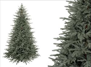 LIVERO Umělý vánoční stromek - Smrk stříbrný - 180 cm - PE