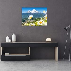 Obraz - Jaro v Alpách (70x50 cm)