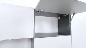 Rohová kuchyně Mindy pravý roh 270x180 cm (šedá mat)