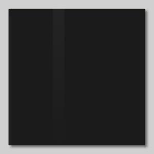 Černá skleněná magnetická tabule Smatab® - 60 × 90 cm