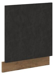 Kuchyňský front pro myčku Woodline ZM 570 x 596, Barva: Dub lancelot / bíly lesk Mirjan24 5902928821086