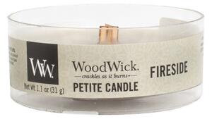 Aromatická svíčka, WoodWick Petite Fireside, hoření až 8 hod