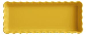 Obdélníková koláčová forma, 15 x 36 cm, žlutá provence - Emile Henry