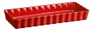 Obdélníková koláčová forma 15x36cm,1,6l červená Emile Henry (Barva-červená - granátová)