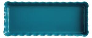 Obdélníková koláčová forma, 15 x 36 cm, modrá calanque - Emile Henry