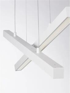 LED lustr X-Line 100 bílé