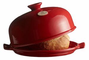 Kulatá forma na pečení domácího chleba 3,1 l / Ø 28,5 cm E-balení Emile Henry (Barva-červená - granátová)