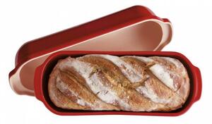Forma na pečení chleba Specialities Burgundy granátová 39,5 x 16 cm- Emile Henry