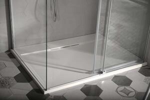 Gelco, IRENA sprchová vanička z litého mramoru, obdélník 130x80x3,5cm, HI13080