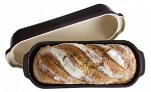 Forma na pečení chleba Specialities Charcoal pepřová 39,5 x 16 cm - Emile Henry