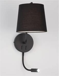 Designové nástěnné svítidlo Sage 20 černé
