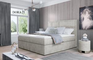 ELTAP Čalouněná postel MERON Boxsprings 140 x 200 cm Provedení: Sawana 14