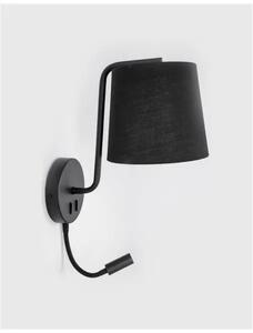 Designové nástěnné svítidlo Sage 20 černé