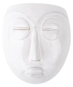 Nástěnný květináč Mask Present Time (Barva- bílá lesklá)