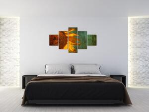 Obraz - Slunečnice (125x70 cm)