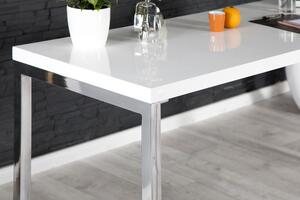 Písací stôl DELK 160 cm - biela