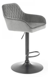 Halmar barová židle H103 + barva: šedá