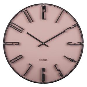 Nástěnné hodiny Sentient 40 cm Karlsson (Barva - růžová)