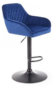 Halmar barová židle H103 + barva: modrá