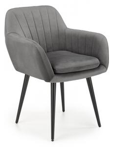 Halmar jídelní židle K429 + barva: šedá