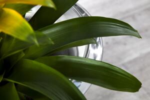 Váza POKAL 60 cm – stříbrná