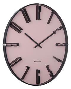Nástěnné hodiny Sentient 40 cm Karlsson (Barva - růžová)