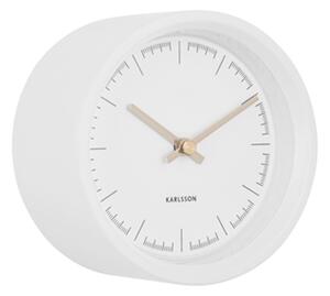 Nástěnné hodiny pogumované Dense 12,5 cm Karlsson (Barva-bílá)