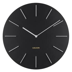 Nástěnné hodiny Discreet 40 cm Karlsson (Barva - černá)