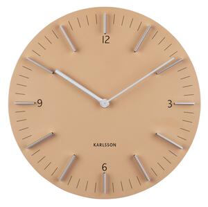 Nástěnné hodiny Detailed 30 cm Karlsson (Barva - pískově hnědá)