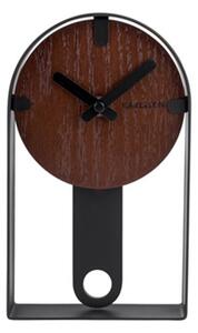 Stolní kyvadlové hodiny Dashed Karlsson (Barva - dýha, černá)