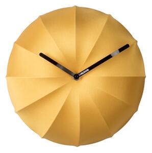 Nástěnné hodiny Stretch lycra 40 cm Karlsson (Barva - okrově žlutá)