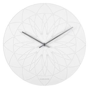 Nástěnné kulaté hodiny Fairytale 35 cm Karlsson (Barva - bílá)