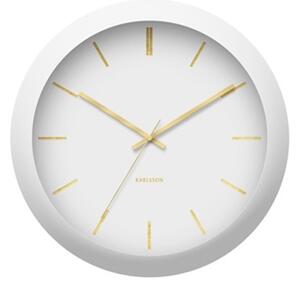 Nástěnné hodiny Globe 40 cm Karlsson (Barva - bílá)