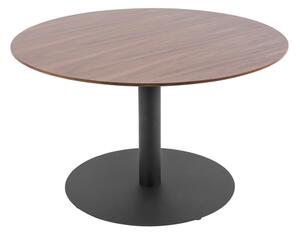 Konferenční stolek nízký Dot Leitmotiv (Barva- dýha ořech, černá)