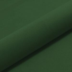 Podnožka čtvercová plyš - Tmavě zelená