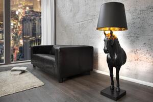 Designová stojací lampa - Black Beauty