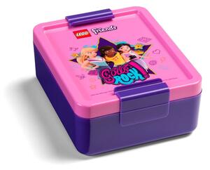 Plastová krabička na svačinu LEGO® Friends Girls Rock