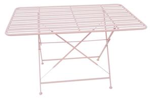 Venkovní jídelní stůl Lines Leitmotiv (Barva-matná růžová)