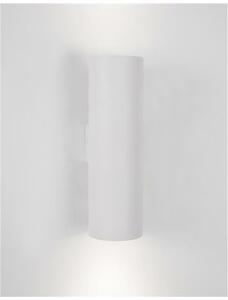 Nova Luce Interiérové nástěnné světlo Nosa - 2 x 10 W, GU10, 56 x 180 mm, bílá NV 9450881