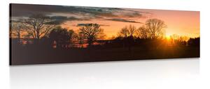 Obraz nádherný západ slunce Varianta: 150x50