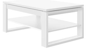 Konferenční stolek rozkládací Porti (bílá)