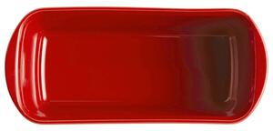 Forma na biskupský chlebíček Patisserie 23.5 x 10.5 cm 1.1 l Emile Henry (Barva-červená - granátová)