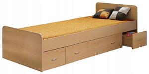 Jednolůžko IDEA nábytek 100x195 buk
