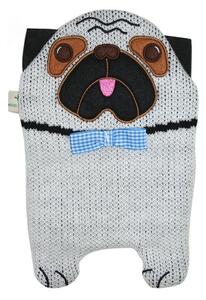 Termofor Hugo Frosch Eco Comfort - mops, 0,8 l, šedá