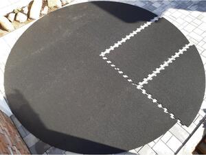 Tlumící podložka Poolpad 288,6 x 288,6 x 0,8 cm, černá